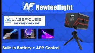 Newfeel Lasers Black Cube APP Remote Control DJ Laser Lights