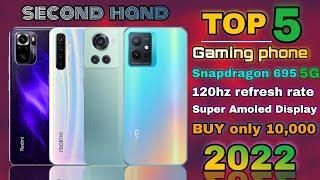 Top 5 Gaming Phone Under 10000 in 2022 | Best Second Hand Gaming Phone 5G+60fps