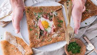 Die besten Bretonischen Galettes (französische Buchweizenpfannkuchen)