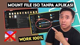 Cara Mount File ISO Di Windows 10 Tanpa Aplikasi - Zulkifli Channel