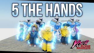 [YBA] 5 The Hand Users TERRORIZE Your Bizarre Adventure..