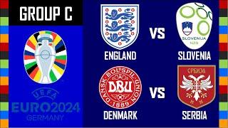 Euro 2024 - Predictions: ENGLAND vs SLOVENIA - DENMARK vs SERBIA