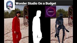 Emulating Wonder Studio with Open Source/Free AI Tools