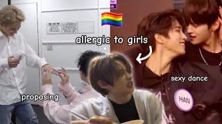 stray kids being the gayest idols