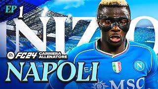  INIZIA IL CALCIOMERCATO! EA FC 24 CARRIERA ALLENATORE con il NAPOLI! EP.1