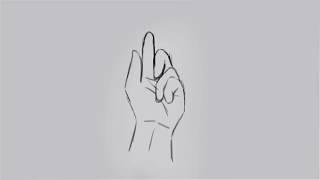 Animated Hand Practice [Frame by frame]