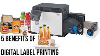 5 benefits of digital label printing