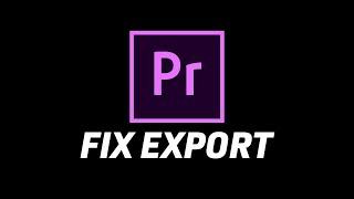 The Entire Timeline Is Exporting In Premiere Pro (Not The Video I Selected) QUICK FIX!!!