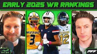 Early WR Rankings for 2025 NFL Draft | NFL Stock Exchange