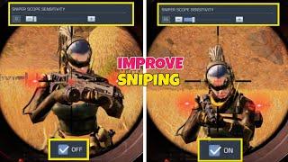 How to improve Sniper Aim in cod mobile | best sniper in cod mobile 2023 | br settings cod mobile