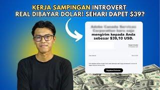 SAYA KASIH STEP BY STEPNYA LENGKAP KERJASAMPINGAN DIBAYAR DOLLAR DI TAHUN 2025!