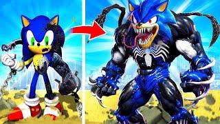 Upgrading Sonic To SONIC VENOM In GTA 5!