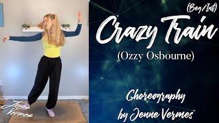 CRAZY TRAIN (Ozzy Osbourne) - TAP DANCE COVER (Beginner Version) - Choreography by Jenne Vermes