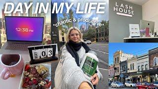 DAY IN MY LIFE (vlog) | Lash extensions, Shopping Haul, Computer Work, etc! | Melbourne, Australia