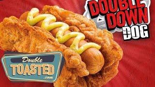 WHAT! THE KFC DOUBLE DOWN DOG! - Double Toasted Highlight