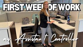 First Week of my New Job as Assistant Controller!! (super long vlog!) overwhelming, exciting, crazy!