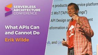 What APIs Can and Cannot Do | Erik Wilde