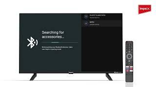 How to Connect the Google Tv Bluetooth Remote |Impex Google TV