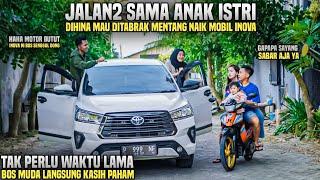 BOS MUDA NAIK FIZ SAMA ISTRI & ANAKNYA DIHINA SAMPAI MAU DITABRAK MOBIL INOVA!! YANG TERNYATA!!..