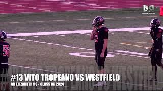 Vito Tropeano Highlights vs Westfield 9-16-22