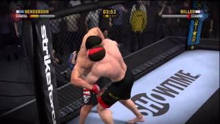 Exciting EA MMA Online Championship Fight Part 1 of 2