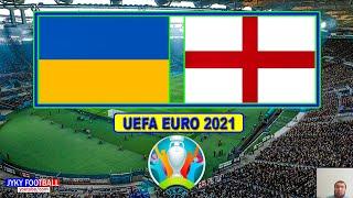 PES 2021 - Ukraine vs England 1/4 final UEFA EURO 2021 - Full Match HD