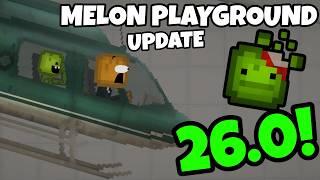 MELON PLAYGROUND 26.0 NEW UPDATE IS FINALLY RELEASED | MELON PLAYGROUND