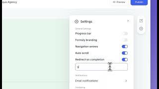 Edit Form Settings