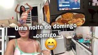 VLOG: UMA NOITE DE DOMINGO COMIGO 