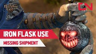 What to Do with the Iron Flask in Baldur's Gate 3 - Missing Shipment Caravan Strongbox