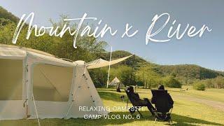 Camping in Sydney | Mountain x River Campsite | Snow Peak Landlock Tent | Dream Tent | New Shelter