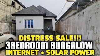 #45million DISTRESS SALE 3BEDROOM BUNGALOW with INTERNET and SOLAR POWER IBEJU-LEKKI LAGOS NIGERIA