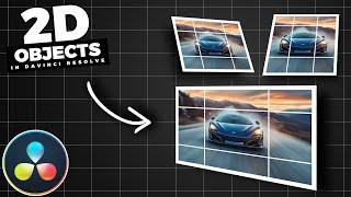 How To ANIMATE 2D OBJECTS In Davinci Resolve