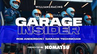 GARAGE INSIDER | Behind The Scenes | Rob Anderson - Garage Technician | Presented by Komatsu