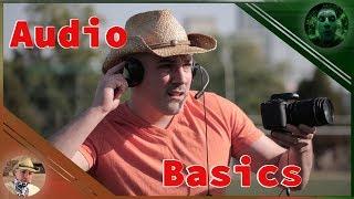 How To Set Audio Settings in a DSLR Camera: THE BASICS! (2019)