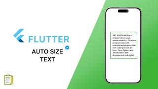 Flutter AutoSizeText Tutorial - Responsive Text Made Easy