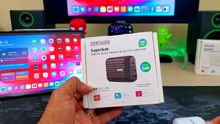 The iPad Pro "SuperHub" is Here!!! Zendure 48 Watt SuperHub Review...