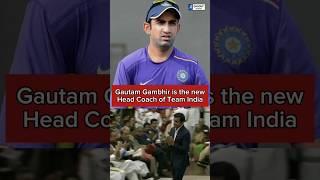 GAUTAM GAMBHIR is the new HEAD COACH of #TeamIndia  #gautamgambhir