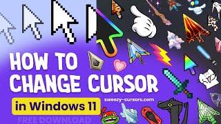 How to Change Your Mouse Cursor in Windows 11 | Download Custom Cursors for Free!