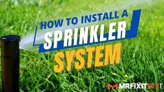 How to Install a Sprinkler System | A DIY Guide