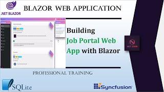 Job Portal Magic: Crafting a Blazor Web App with SQLite & Syncfusion Components! 