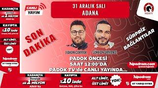 31 Aralık 2024 // SON DAKİKA - Adana - Antalya Tahminleri // Ormancı - Çakmak - Akkuş