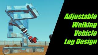 Scrap Mechanic - Adjustable Walker Leg Design