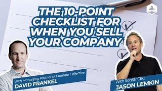 The 10-Point Checklist For When You Sell Your Company With Founder Collective