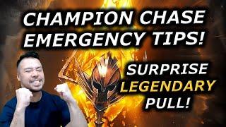 GET MORE CHAMPION CHASE POINTS WITHOUT SHARDS! AWESOME LEGENDARY SURPRISE PULL! RAID Shadow Legends