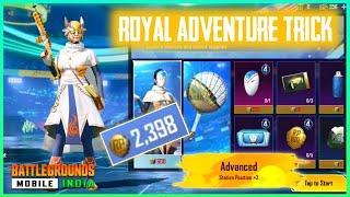 ROYAL ADVENTURE TRICK || BGMI ( M4 ROYAL ADVENTURE SPIN ) Kumari Gamer