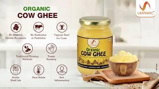 UMANAC Organic Cow Ghee | Traditional Bilona Method Ghee