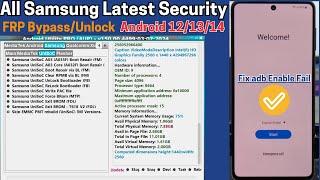 Finally Latest Method All Samsung FRP Byass 2024, All Samsung FRP Unlock Android 12/13/14 Fix adb