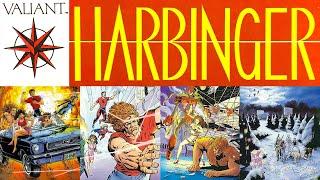 Harbinger 1991: Valiant Comics' teen team (like X-Men but realistic) by Jim Shooter and David Lapham