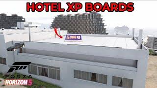 Forza Horizon 5 - How To Get The 2 Hotel XP Boards - Guide